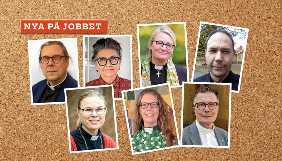 Nya på jobbet i Svenska kyrkan