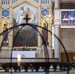 Kyrkorummet är intevilket galleri som helst