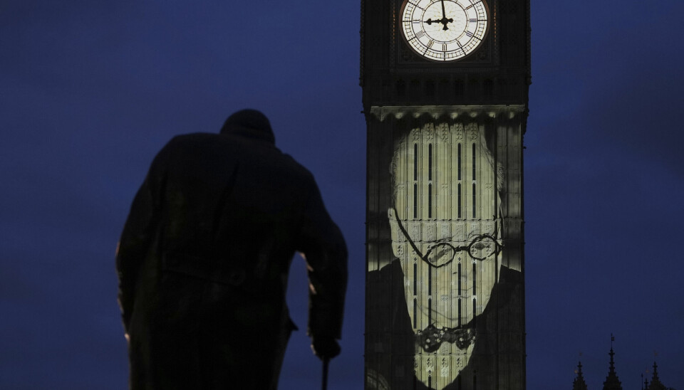 Winston Churchill var statsminister i Storbritannien.